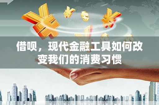 西山借呗，现代金融工具如何改变我们的消费习惯