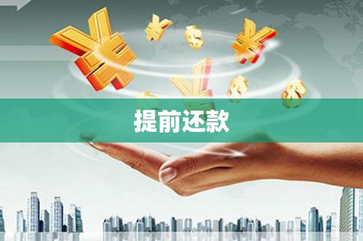 西山提前还款
