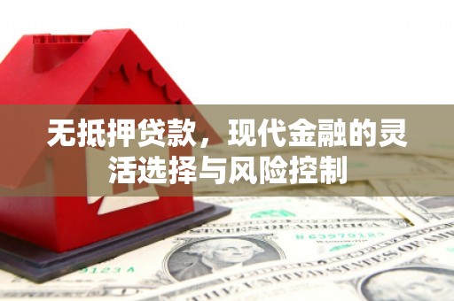 西山无抵押贷款，现代金融的灵活选择与风险控制