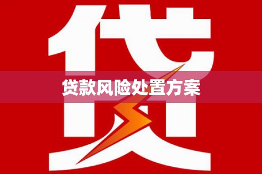西山贷款风险处置方案