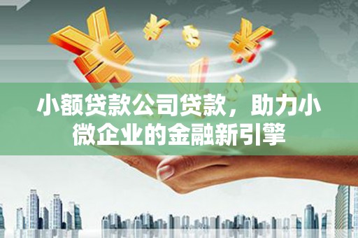 西山小额贷款公司贷款，助力小微企业的金融新引擎