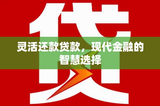 西山灵活还款贷款，现代金融的智慧选择