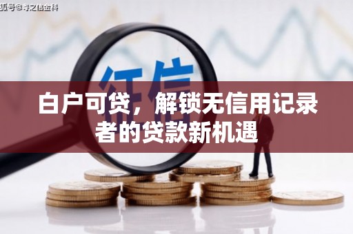 西山白户可贷，解锁无信用记录者的贷款新机遇