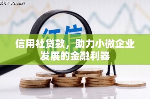 西山信用社贷款，助力小微企业发展的金融利器