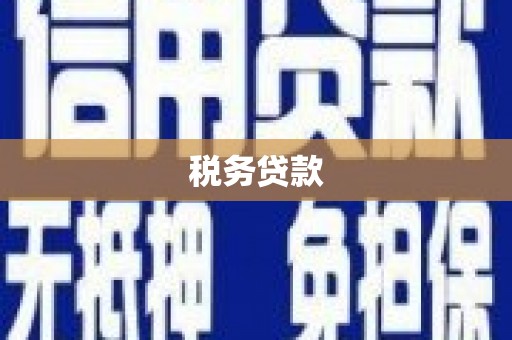 西山税务贷款
