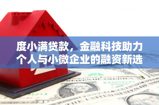 西山度小满贷款，金融科技助力个人与小微企业的融资新选择