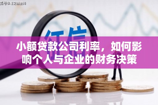 西山小额贷款公司利率，如何影响个人与企业的财务决策
