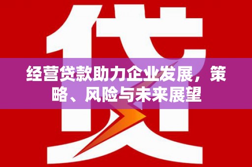 西山经营贷款助力企业发展，策略、风险与未来展望