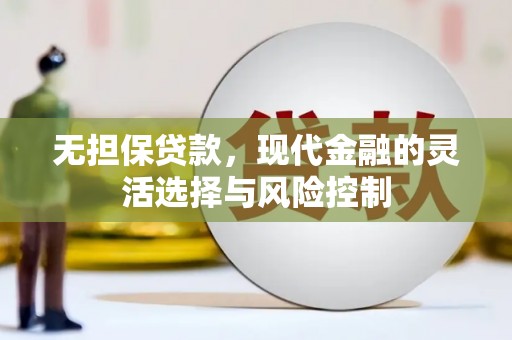 西山无担保贷款，现代金融的灵活选择与风险控制