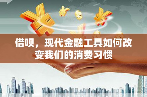 西山借呗，现代金融工具如何改变我们的消费习惯