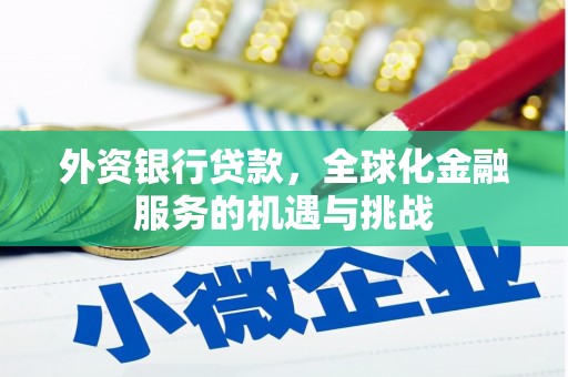 西山外资银行贷款，全球化金融服务的机遇与挑战